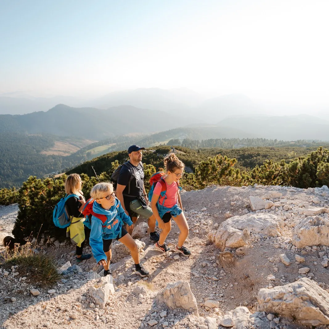 Familie Wanderung